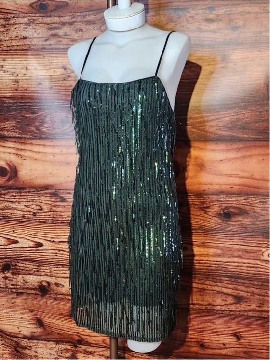 Altar'd State Dresses & Skirts - Women's Altar'd State Sequin Mini Dress Green Size L